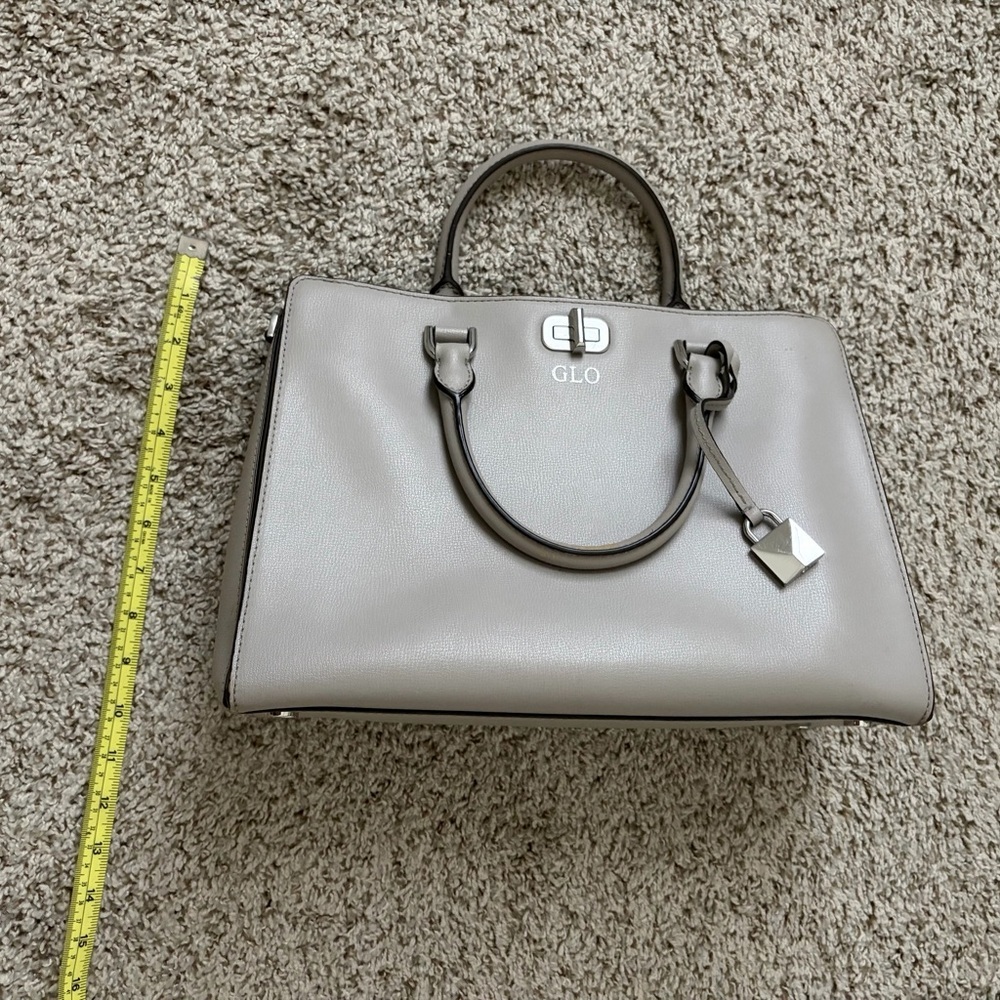 Michael Kors Elegant Gray Satchel - Picture 7 of 8